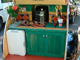 25 Cool Vintage Retro Micro Caravans To Compliment Your Vw Camper Van Vw Ca Teardrop Trailer Interior Teardrop Trailer Teardrop Camping