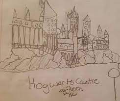 Hogwarts castle drawing easy step by step. Step By Step Harry Potter Castle Drawing Novocom Top