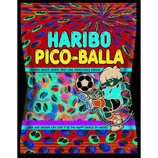 This gum product has a really interesting texture and the flavors are strange, but some really seem to enjoy this product.please rate this product. Haribo Pico Balla 1 79