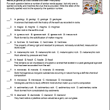 There are three main types of rock: Rocks Work Sheets And Coloring Pages