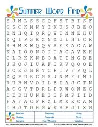 Add some color to your summer with our free summer coloring pages. Free Printable Summer Word Search Farmer S Wife Rambles