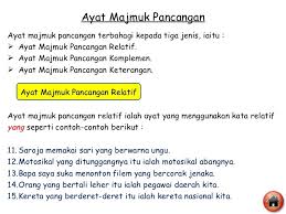 Banyak individu mempunyai kecerdasan emosi. Kata Hubung Pancangan Relatif Dan Komplemen Tahun 5 Kataku