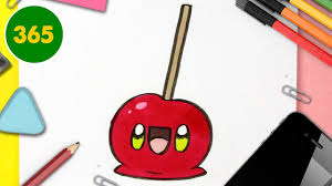 Petits dessins dessins mignons dessins faciles jolie dessin idée dessin fête thème minnie mouse dessin facile à faire 365 dessins kawaii manga kawaï. Comment Dessiner Une Pomme De Bonbons Kawaii Dessins Kawaii Faciles Dessiner Des Aliments Kawaii Youtube