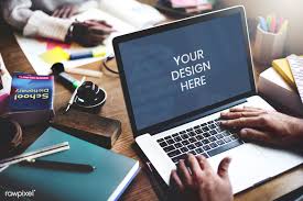 Download Premium Psd Of Person Using A Laptop Mockup 894896