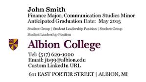 Modern orange business card for college students | zazzle.com. Student Business Card Template Albion College