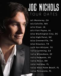 Which shows will we be seeing y'all at? Grab your tickets 🤘🏼  https://www.bandsintown.com/a/23584-joe-nichols?came_from=250&utm_medium=web&utm_source=artist_event_page&utm_campaign=search_bar