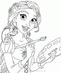 If your daughter is a disney princess fan, this coloring page list is perfect. Tangled Coloring Pages Rapunzel Coloring Sheets