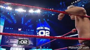 It looks like wwe hall of famer adam edge copeland has cleared a major hurdle in order to step back into a wrestling ring. Edge Returns From Injury Royal Rumble 2010 Wwe On Make A Gif