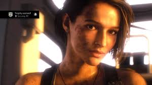 Jill Valentine giving me that perfect screenshot for the RE3 platinum. :  r/residentevil