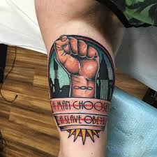 Bioshock Would You Kindly Meaning Bioshock Tattoo Done Today By Chris Rogers Bleedbluetattoo Lexington Ky Bioshock Tattoo Tattoos Gaming Tattoo