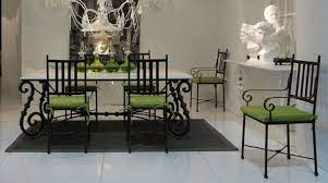 Kitchen dining room chair pads with zip and ties. Casa Padrino Luxury Art Nouveau Garden Chair Set With Armrests And Seat Cushions Black Green 47 X 50 X H 103 Cm Hand Forged Dining Room Chairs Dining Room Garden Patio Furniture