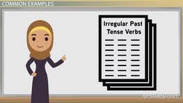 What Are Irregular Past Tense Verbs Video Lesson