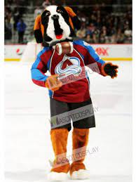100% high end ring spun cotton! Bernie The Dog St Bernard Colorado Avalanche Mascot Costume