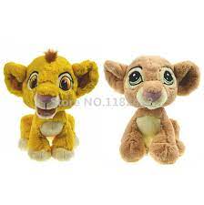 Aliexpress Com Buy The Lion King Plush Toy Cute Simba And Nala Stuffed Animals 25cm 10 Soft Toys For Children Kids G Simba And Nala Plush Animals Plush Toy