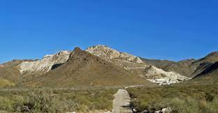Santa rita mountains is situated west of rosemont camp, southwest of weigles butte. White Scar On Western Flank Of The Santa Rita Mountains Arizona Daily Independent