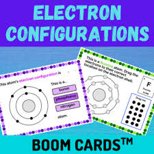 Neon=0, phosphorus= 3, sulphur= 2. Boom Deck Electron Configurations The Bohr Model Of Atoms Digital Task Cards