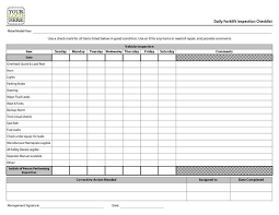 It's easy to create and modify and it could save you from serious mistakes. Forklift Operator Daily Checklist Excel