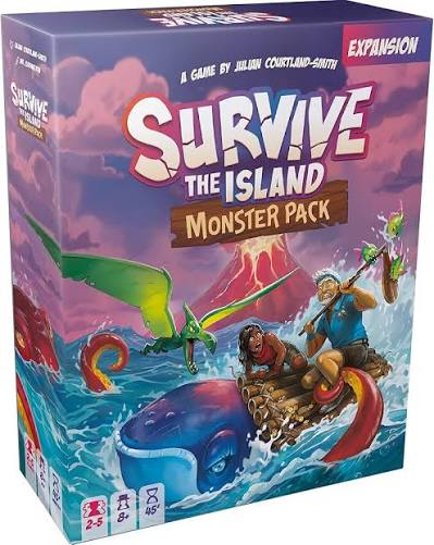 Amazon.com: Asmodee Survive The Island Monster Pack Board Game Expansion -  Add 3 New Monsters, Fun Adventure & Strategy Game for Kids & Adults, Ages  8+, 2-5 Players, 45 Minute Playtime : Toys & Games