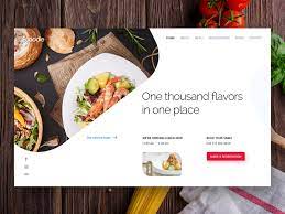 Fooodie Restaurant Website Food Website Design Food Web Design Restaurant Website Design