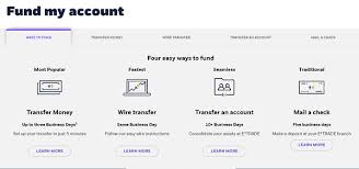 How to deposit money in etrade. Etrade In The Uk