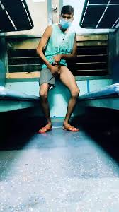 Sexy Indian Gay Boy Masterbating in Indian Train: Rough Sex Porn