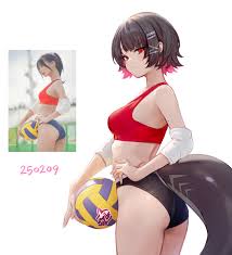 Rule 34 Dev - 1girl animated animated_gif ass ball bent_over blush  bouncing_breasts breasts brown_eyes cleft_of_venus completely_nude  embarrassed female_focus grabbing_anothers_breast groping highres  huge_breasts indoors junkpuyo motion_lines ...