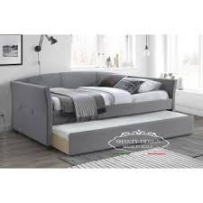 Vediamo un catalogo di letti singoli imbottiti in tessuto sfoderabile, belli e pratici. Letto Salvaspazio Con Secondo Letto Estraibile Shabby Chic Letto A Terra Parigi 3 Letti