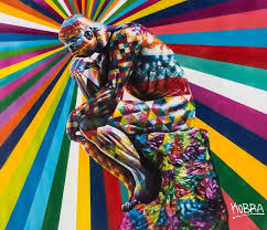 O Pensador Kobra Kobra Street Art Arte De Rua Pensadores