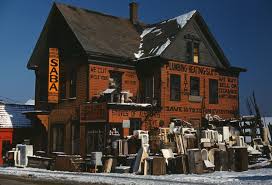 December 1940 Brockton Massachusetts Second Hand Plumbing Store Jack Delano Lc Usf35 3 Www Loc Gov American Brockton Orange House Shorpy Historical Photos
