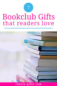 Getting your favorite book club hostess a gift to say thank you and that you appreciate. 7 Creative Bookclub Gift Ideas That Readers Will Love Bookclub Gifts Book Club Books Fun Wine Glasses