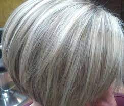 Nice Bob Haircuts For Older Ladies Bob Haircut And Hairstyle Ideas Gray Hair Highlights Hair Highlights And Lowlights Grey Hair Color