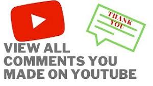 Yes google is a massive pos for doing this. How To See All Comments You Ve Made On Youtube Videos L View Youtube Comments Youtube