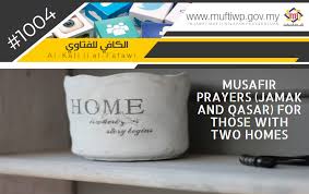 Solat ini ditunaikan pada hari jumaat menggantikan sembahyang fardu zohor. Pejabat Mufti Wilayah Persekutuan Al Kafi 1004 Musafir Prayers Jamak And Qasar For Those With Two Homes