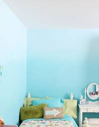 How To Ombre Walls 2 Paint Colors Paint Top 1 3 Of Wall In Lighter Shade Paint Bottom 1 3 On Darker Shade Mix 2 Shade Bedroom Wall Home Decor Ombre Bedroom