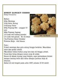 Bangkit Cheese Snacks Dishes Biscuit Recipe Cookie Recipes