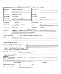 Commercial Property Inspection Report Template 10 Templates Example Templates Example Commercial Property Report Template Commercial