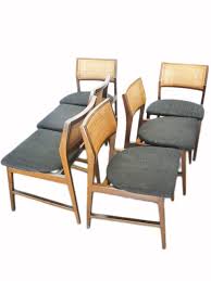 Dunbar Cane Back Dining Chairs Edward Wormley Mid Century Modern Upholstered Dining Chairs Dining Chairs Cane Dining Chairs
