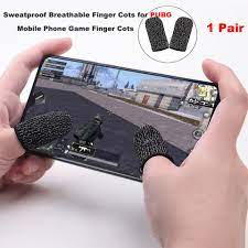 Sweatproof Mobile Game Finger Sleeve Set | Daraz.com.np
