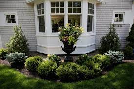 Front garden design ideas low maintenance requires great thought, care, and strategies. More Ideas Below Diy Bay Windows Exterior Ideas Nook Bay Windows Seat And Plants Dining Bay Windows Shutters B Bay Window Exterior Bay Window Easy Landscaping