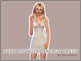 Please refer to our size chart for the best fit. Alainavesna S Nude Bodycon Bandage Dress