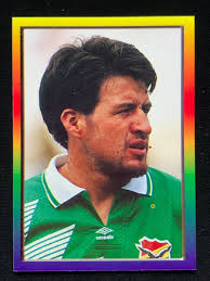 1997 Navarrete Copa America Face Cromo #024 OSCAR SANCHEZ Bolivia