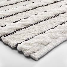 Black And White Bathroom Rug Set Striped Bath Rug White Black Opalhouse White Bathroom Rug White Bath Rugs Striped Bath Rug