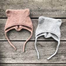 Suitable for women and girls, fashionable unique design keeps you warm and looking good. Baby Bear Bonnet English Knittingforolive Com