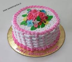28 Ideas For Flowers Birthday Cake Fresh Bithday Cake Pretty Birthday Cakes Cake