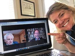 ODTC member and delegate Ellen Fox attends the virtual Connecticut state  Democratic convention earlier today. Congratulations to all the  Presidential electors, Democrat State Central Committee members, and our  DNC representatives, and thank