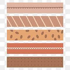 Washi Tape Png Coffee Color Free Download Washi Tape Aesthetic Clipart Washi Png Transparent Clipart Image And Psd File For Free Download In 2021 Washi Tape Planner Decorating Washi