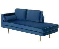 Dreaming of a velvet chaise lounge? Beliani Left Hand Velvet Chaise Lounge Navy Blue Miramas Ab 419 99 Preisvergleich Bei Idealo De