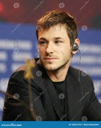 Gaspard Ulliel is Seen at the `Eva` Editorial Stock Image