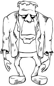 640 x 828 file type: Zombie Frankenstein Sinister Coloring Page Halloween Coloring Pages Halloween Coloring Frankenstein Halloween