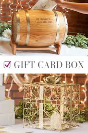 Double Checking Your Wedding Decor List Don T Forget The Gift Card Holder For The Wedding Gi Gift Table Wedding Wedding Gift Card Box Gift Card Holder Wedding